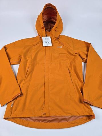 Rab Downpour Eco Jacket Wmns Marmalade Size 12 beschikbaar voor biedingen