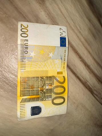 € 200 bankbiljet, uitgiftejaar 2002 beschikbaar voor biedingen
