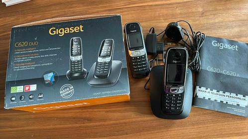 Gigaset C620 Duo, Telecommunicatie, Vaste telefoons | Handsets en Draadloos, Gebruikt, 2 handsets, Ophalen of Verzenden
