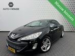 Peugeot 308 CC 1.6 THP Feline Cabrio Leer Stoelverwarming, Auto's, 4 cilinders, 4 stoelen, Zwart, Handgeschakeld