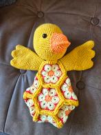 Gehaakte knuffel van eend, Ophalen of Verzenden, Nieuw, Kraamcadeau