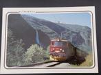Noorwegen, The Flam Railway, gelopen., Verzenden, Gebruikt, Trein, Kaart of Prent