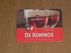 Viltjes De Koninck2, Verzamelen, Biermerken, Viltje(s), Ophalen of Verzenden, Zo goed als nieuw, De Koninck