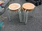 6 Vintage. Old school. Krukjes. Oldschool, Ophalen, Gebruikt, Hout