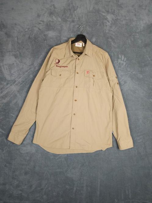 Fjallraven Sarek Trekking overhemd L G1000 Beige Regular Fit, Kleding | Heren, Overhemden, Zo goed als nieuw, Halswijdte 41/42 (L)