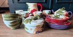 Kerstservies uniek Jet ter steege 17 delig, Huis en Inrichting, Keuken | Servies, Ophalen of Verzenden, Zo goed als nieuw, Aardewerk