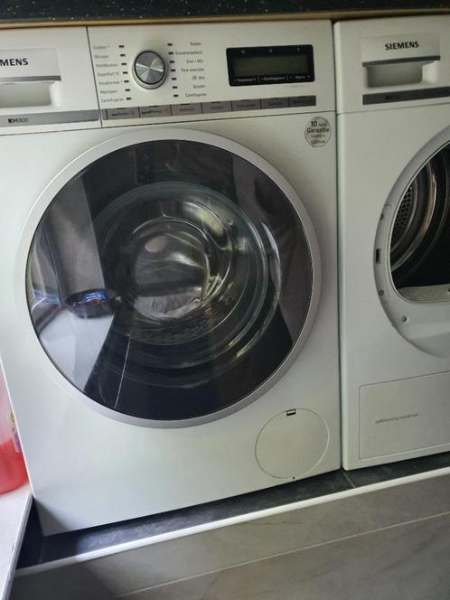 Wasmachine Siemens IQ800 A+++, Witgoed en Apparatuur, Wasmachines, Gebruikt, Voorlader, 8 tot 10 kg, 85 tot 90 cm, 1600 toeren of meer