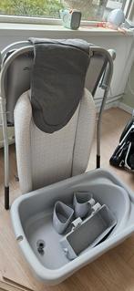 Chicco Verzorgingstafel Cuddle & Bubble Grey Melange, Kinderen en Baby's, Badjes en Verzorging, Ophalen, Zo goed als nieuw, Badje