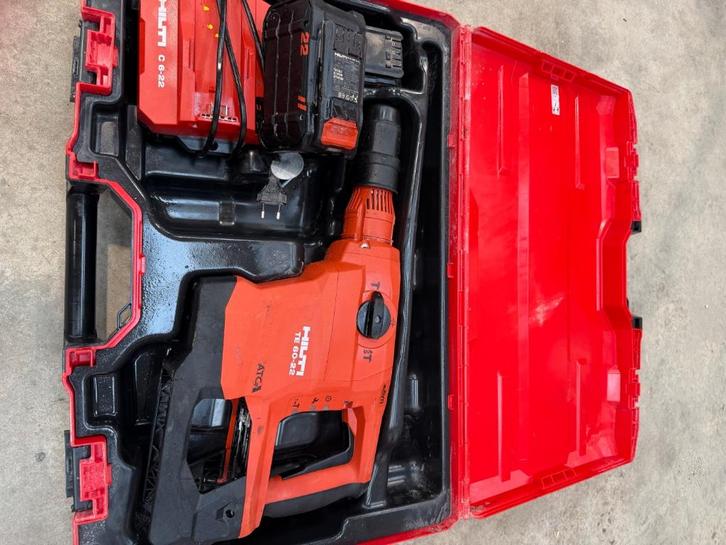 Hilti TE 60-22 – In perfecte staat, ACCU & Lader, Doe-het-zelf en Verbouw, Gereedschap | Boormachines, Zo goed als nieuw, Boor- en/of Breekhamer