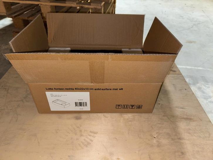 Fontein Solid Surface, Doe-het-zelf en Verbouw, Sanitair, Nieuw, Toilet, Ophalen