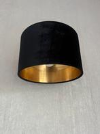 Wandlamp als nieuw zwart velvet met goud, Huis en Inrichting, Lampen | Wandlampen, Ophalen of Verzenden, Zo goed als nieuw
