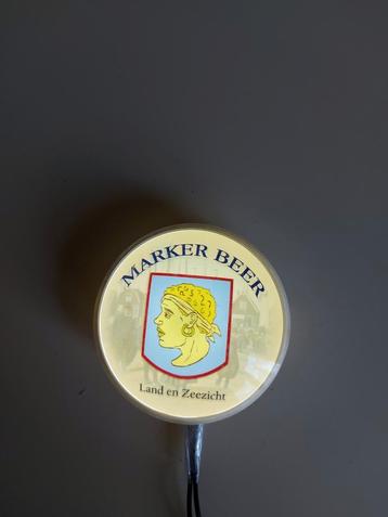 Marker beer bier verlichte taplens, 69 mm, nieuw, orgineel,  beschikbaar voor biedingen