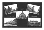 974638 Dongen 1958 N Br Gelopen met postzegel, Verzamelen, Ansichtkaarten | Nederland, Ophalen of Verzenden, 1940 tot 1960, Gelopen
