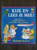 Richard Scarry, Kijk en lees je mee?, Boeken, Gelezen, Fictie algemeen, Jongen of Meisje, Ophalen of Verzenden