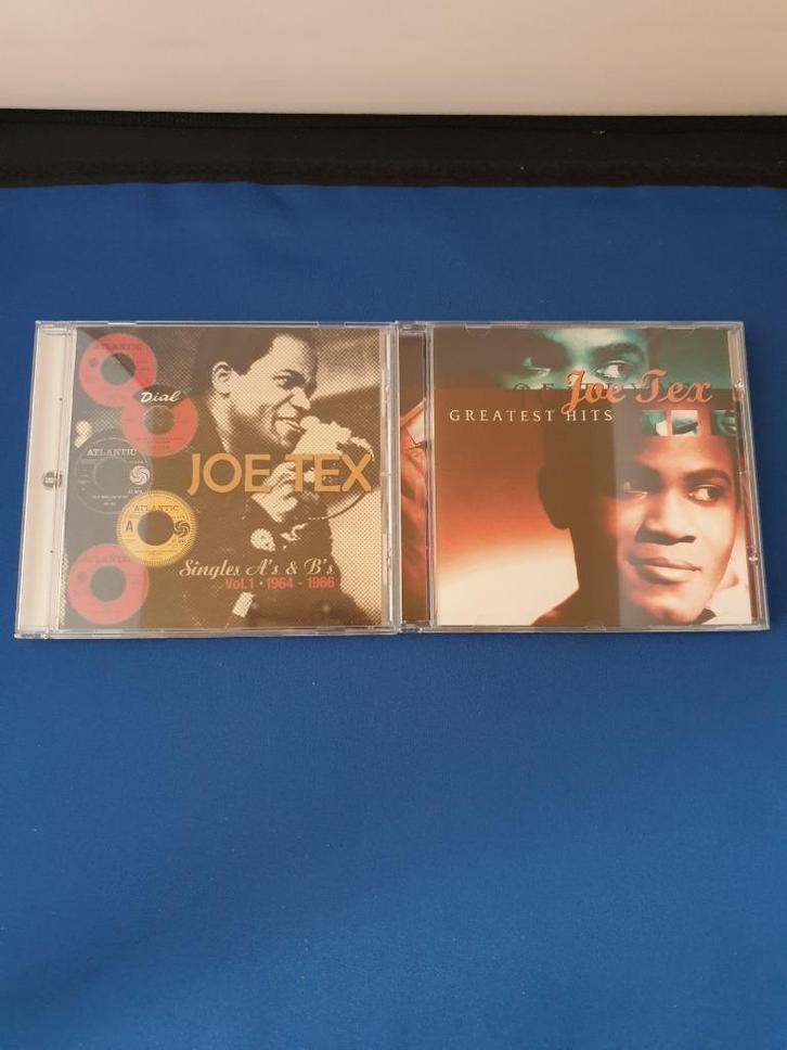 Diverse cd's Joe Tex - 2 stuks, Cd's en Dvd's, Cd's | Pop, Zo goed als nieuw, Ophalen of Verzenden
