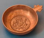 Vintage Tinnen Schaaltje met Embleem - Scheerkom?, Antiek en Kunst, Antiek | Tin, Ophalen of Verzenden