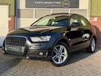 Audi Q3 2.0 TFSI quattro S Edition/AUTOM/STOELV/PARKS/TREKH, Auto's, Euro 5, Gebruikt, 4 cilinders, Zwart