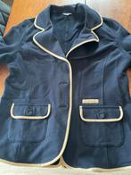 Stanfield Blazer Maat L - Donkerblauw/Zandkleur, Kleding | Dames, Maat 38/40 (M), Jasje, Gedragen, Verzenden