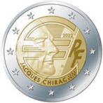 2 euro Frankrijk “20 jaar Euro Jacques Chirac ’’ UNC 2022, Verzenden, Frankrijk, 2 euro, Losse munt