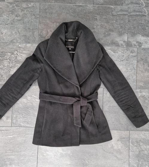Phase Eight tussenjas / mantel maat 36, Kleding | Dames, Jassen | Winter, Zo goed als nieuw, Maat 36 (S), Zwart, Ophalen of Verzenden