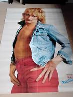 Poster Rod Steward, 80 bij 50, Queen op de achterkant, Ophalen, Gebruikt, A1 t/m A3, Muziek