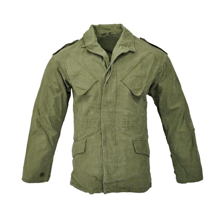 Legerjassen en meer legerspullen te koop!, Kleding | Heren, Jassen | Zomer, Gedragen, Overige maten, Groen, Ophalen of Verzenden