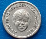 Herdenkingsstuiver 5 cents Prins Johan Friso - 1968, Ophalen of Verzenden, Overige materialen, Nederland
