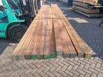 12 hardhouten palen 75x75 mm 5.00 meter lang - nr: HB56, Tuin en Terras, Palen, Balken en Planken, Ophalen, Palen, Nieuw, Hardhout