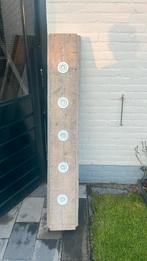Plafond lamp steigerhout, Ophalen, Gebruikt