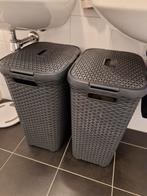 2 grijze curver wasmanden, Ophalen, Zo goed als nieuw, Grijs