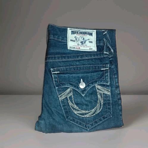 Vintage True Religion Slim Big T W30/S/46 2002-2017(nr25), Kleding | Heren, Spijkerbroeken en Jeans, Zo goed als nieuw, W32 (confectie 46) of kleiner