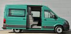 Volkswagen Crafter 35 2.0 TDI L2H2 DC Dubble cabine Highline, Auto's, Bestelauto's, 13 km/l, Stof, Gebruikt, 4 cilinders