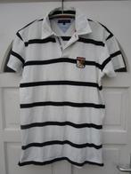 Sportieve Tommy Hilfiger polo maat L, Ophalen, Maat 52/54 (L), Wit, Tommy Hilfiger