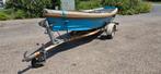 Houten sloep 510cm, inclusief trailer en dekzeil, Watersport en Boten, Sloepen, Ophalen, Geen motor, Gebruikt, Tot 10 pk