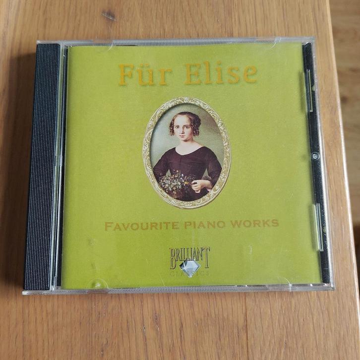 Für Elise - Favourite Piano Works CD, Cd's en Dvd's, Cd's | Klassiek, Zo goed als nieuw, Kamermuziek, Romantiek, Ophalen of Verzenden