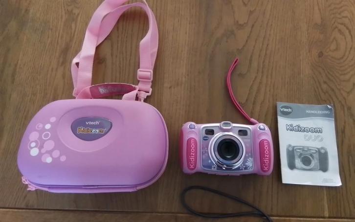 Nieuwstaat Kiddyzoom duo Vtech met opbergtas, Kinderen en Baby's, Speelgoed | Overig, Zo goed als nieuw, Jongen of Meisje, Ophalen of Verzenden