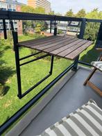 Balkon tafeltje, Ophalen, Gebruikt, Vierkant, Hout