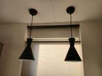 4x Reality Enzo zwarte Hanglampen - modern zeer goede staat, Ophalen, Zo goed als nieuw, Metaal, Modern