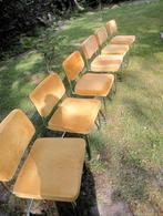 Set van 6 Gispen-stoelen, Ophalen, Zo goed als nieuw, Stof, Twee