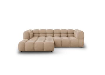 Cosmopolitan Design hoekbank Sky links velvet Beige €1399 nu beschikbaar voor biedingen