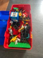 Grote bak met duplo, Ophalen, Zo goed als nieuw, Overige merken