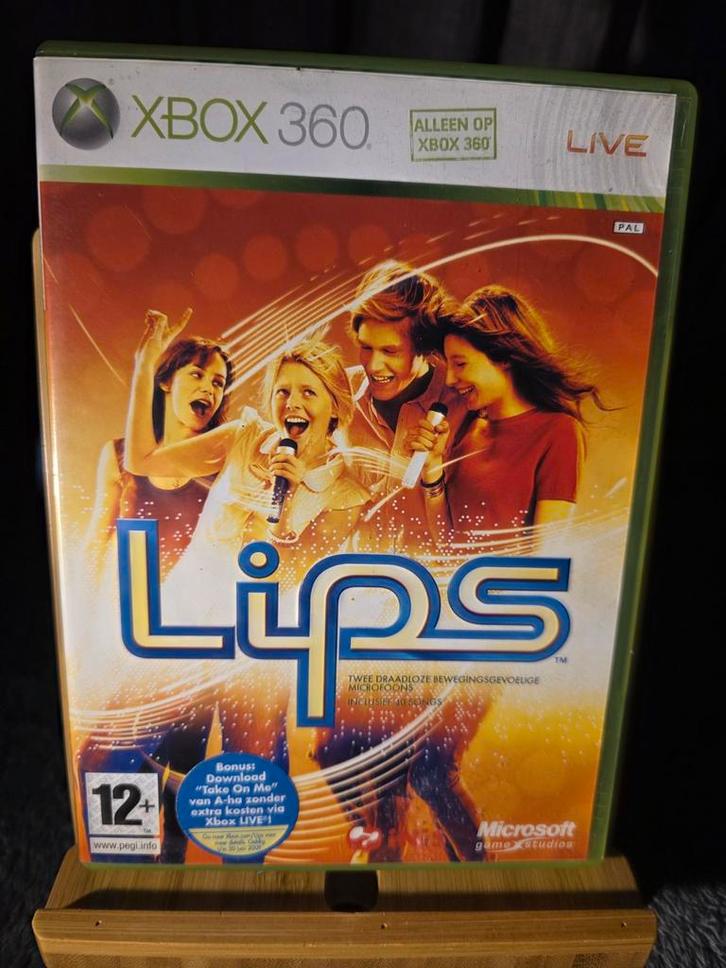 Lips Xbox 360 - Zing je favoriete nummers!, Spelcomputers en Games, Games | Xbox 360, Gebruikt, Muziek, 2 spelers, Vanaf 12 jaar