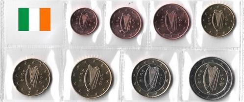 UNC set Ierland 2019 - 1 cent t/m 2 euro, Postzegels en Munten, Munten | Europa | Euromunten, Setje, Overige waardes, Ierland