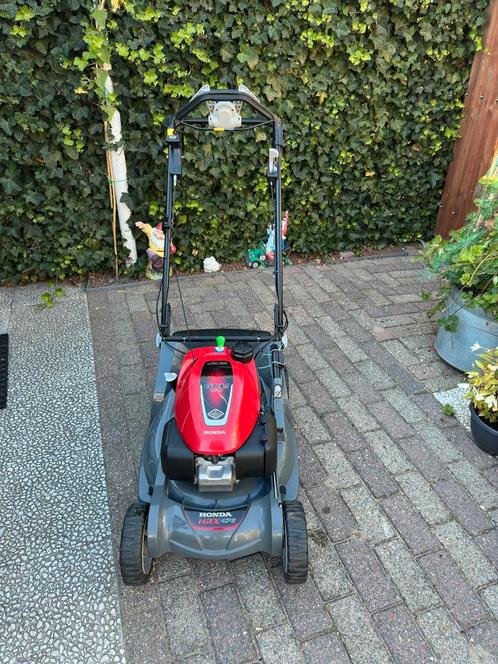 Honda hrx476 met rotorstop en messkoppeling ingeboude mulch, Tuin en Terras, Grasmaaiers, Zo goed als nieuw, Benzine-grasmaaier