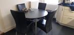 Keukentafel + 4 stoelen, Huis en Inrichting, Ophalen, Gebruikt, 50 tot 100 cm, 100 tot 150 cm
