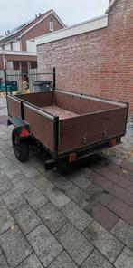 Aanhangwagen TE HUUR - 2x1 meter, stevig!, Ophalen, Gebruikt