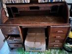 Houten oude bureau, Ophalen