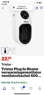 Tristar Plug Heater - 3 stuks, Ophalen, Overige soorten, Elektrisch, Zo goed als nieuw
