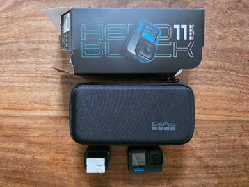 Go Pro Hero 11 Black - z.g.a.n. incl. doos en bon beschikbaar voor biedingen