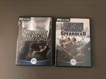 Medal of Honor (2 titels) PC games beschikbaar voor biedingen